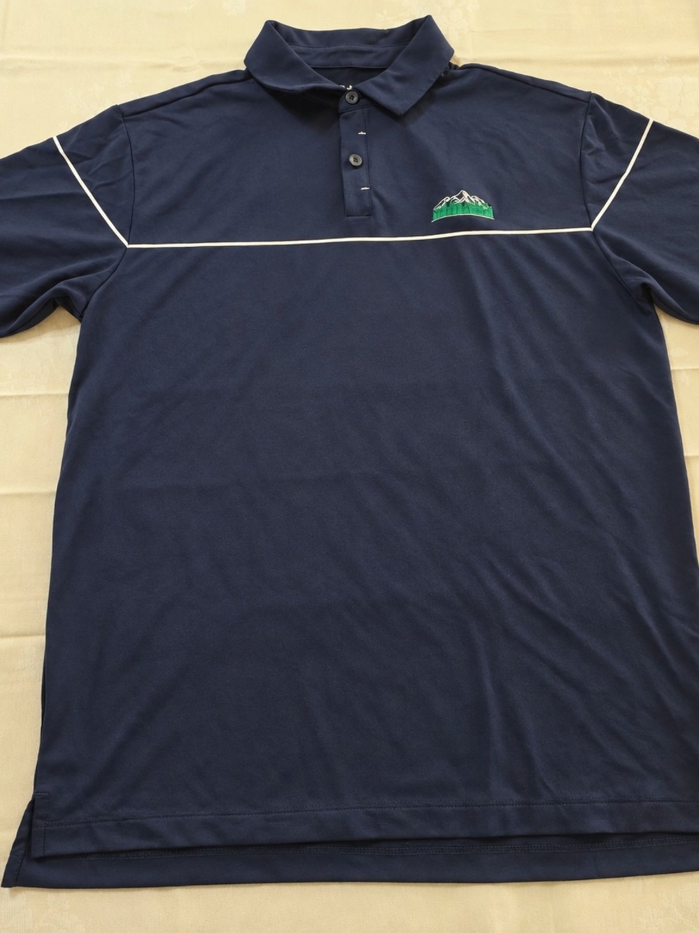 Columbia Omni Breaker Polo Men's Polo Blue Size Large Like New